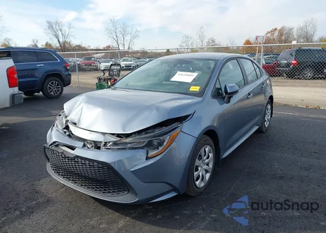 2022 Toyota Corolla Le z USA, uszkodzony, nr VIN 5YFEPMAE4NP345922